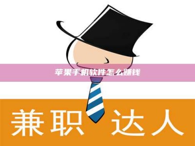 湖北苹果手机软件怎么赚钱